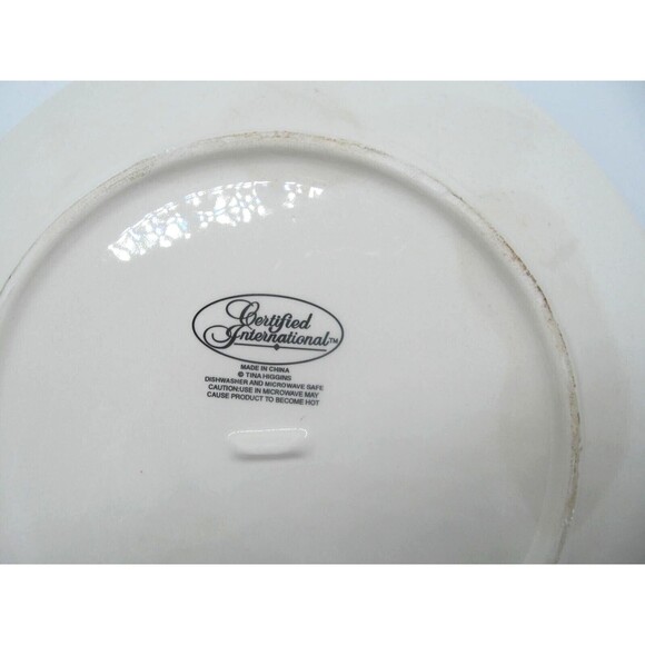 Certified International French Market Lettuce 10 5/8" Dinner Plate - Picture 7 of 9